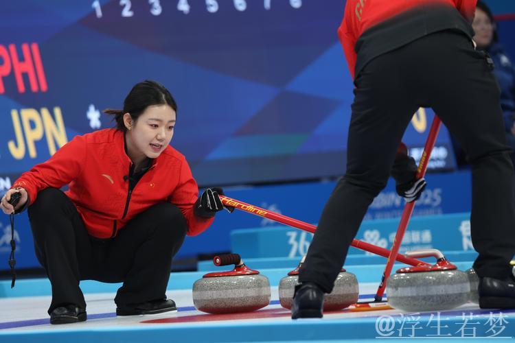 冰壶混双世锦赛 中国队连战两场遗憾告负
